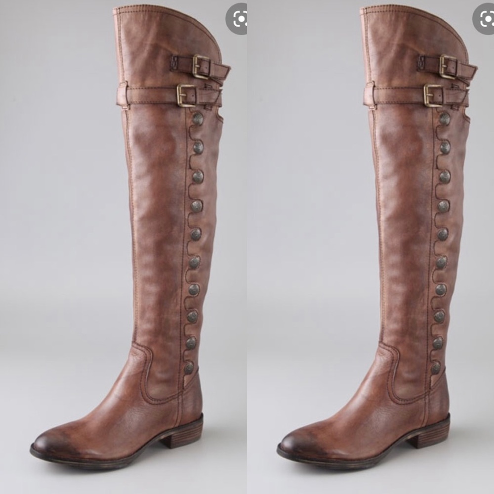 New Sam Edelman riding military boot 5.5